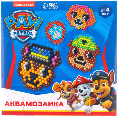 Развивающая игра PAW Patrol Аквамозаика. Щенячий Патруль / 7868197