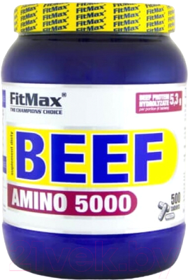 Комплексные аминокислоты Fitmax Beef Amino 5000 (500шт)