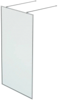 Душевая стенка Benetto BEN-601_SL_M 125x220 (матовое стекло/серебристый) - 