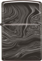 Зажигалка Zippo Marble Pattern Design / 49812 (черный) - 