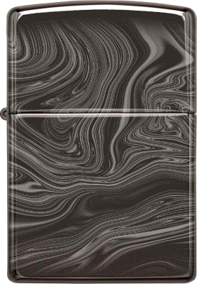 Зажигалка Zippo Marble Pattern Design / 49812 (черный)