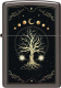 Зажигалка Zippo Mystic Nature Design / 48636 (черный) - 