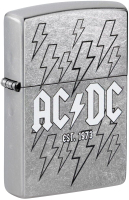 Зажигалка Zippo AC/DC / 48641 (серебристый) - 