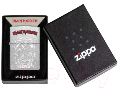 Зажигалка Zippo Iron Maiden / 48667 (серебристый)