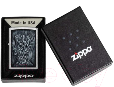 Зажигалка Zippo Evil Tree / 48681 (серебристый)