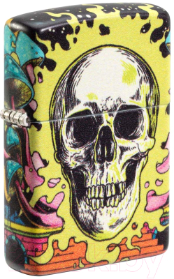Зажигалка Zippo Skull Design / 48640 (разноцветный)