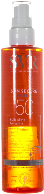 Масло солнцезащитное SVR Безопасное сллнце SPF50 сухое (200мл)