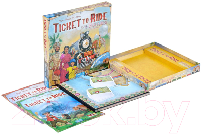 Дополнение к настольной игре Мир Хобби Ticket to Ride. Индия и Швейцария / 915678