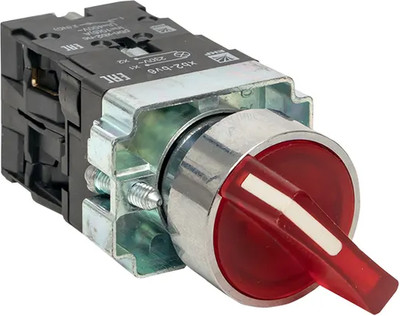 Переключатель EKF PROxima BD21 2P / xb2-bk21-r-230 -