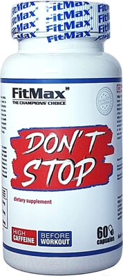 Предтренировочный комплекс Fitmax Don't Stop (60шт)