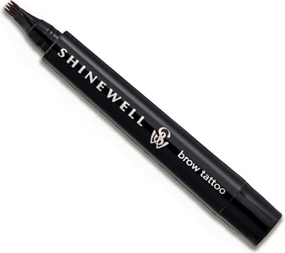 Карандаш для бровей Shinewell Ультрастойкий с эффектом татуажа ВТ1-02 (3г) - 