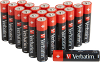 Комплект батареек Verbatim LR03 ААА / 49876 (20шт) - 