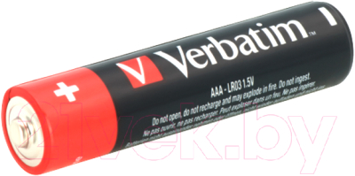 Комплект батареек Verbatim LR03 ААА / 49876 (20шт)