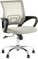 Кресло офисное TopChairs Simple New WH-805 (серый) - 