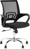Кресло офисное TopChairs Simple New WH-805 (черный) - 