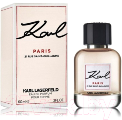 Парфюмерная вода Karl Lagerfeld Karl Paris 21 Rue Saint-Guillaume (60мл)