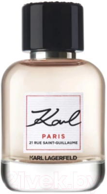 Парфюмерная вода Karl Lagerfeld Karl Paris 21 Rue Saint-Guillaume (60мл)