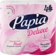 Туалетная бумага Papia Deluxe Paradiso Fiori 4х слойная (4рул) - 