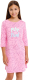 Сорочка детская Mark Formelle 577720 (р.122-60, предметы на розовом) - 