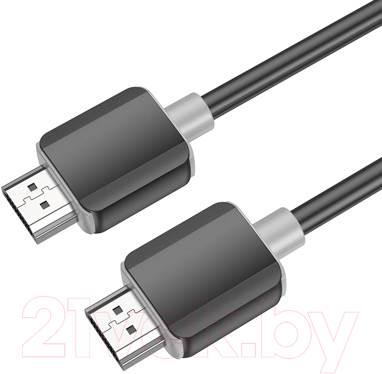 Кабель Hoco US08 HDMI 2.0 (3м, черный) — фото 2