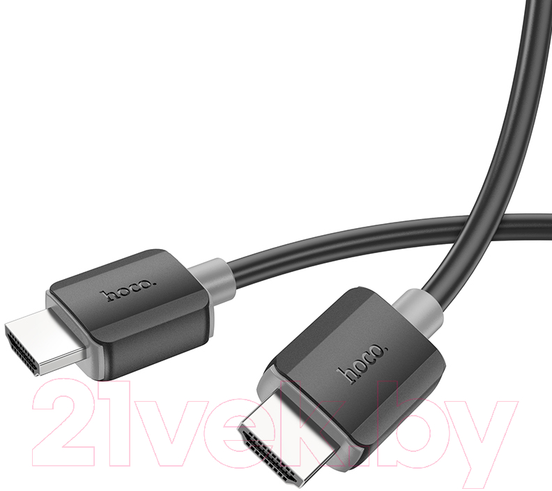 Кабель Hoco US08 HDMI 2.0 (3м, черный) — фото 4