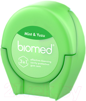 Зубная нить Biomed Мята и юдзу (50м)