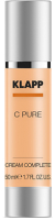Крем для лица Klapp C Pure Cream Complete Витаминный (50мл) - 