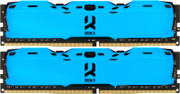 Оперативная память DDR4 Goodram IRDM X Blue IR-XB3200D464L16SA/16GDC - 