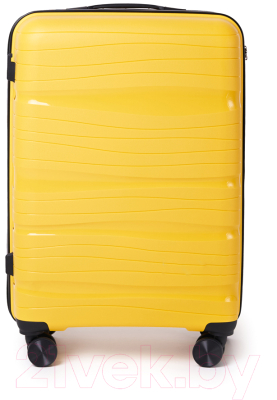 Чемодан на колесах Pride РР-9802 (L, желтый)