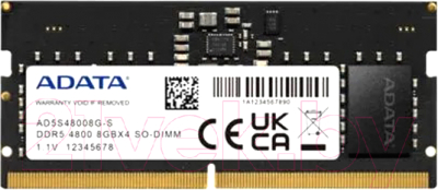 Оперативная память DDR5 A-data AD5S48008G-S
