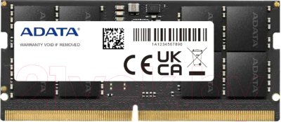 Оперативная память DDR5 A-data AD5S480032G-S