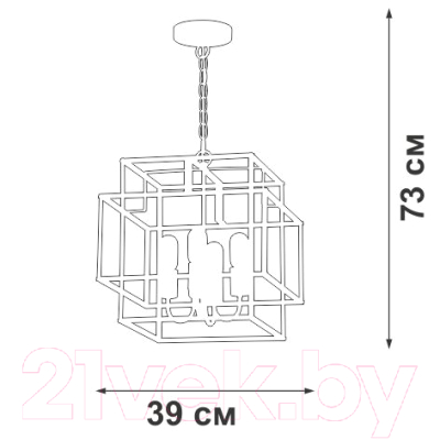 Люстра Vitaluce V3980-1/4