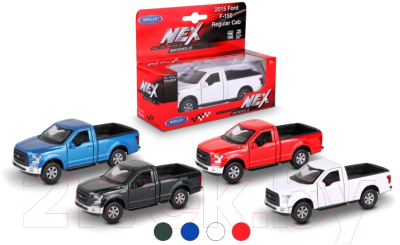 Масштабная модель автомобиля Welly Ford F-150 Regular Cab / 43701W