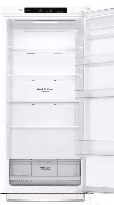 Холодильник с морозильником LG GC-B509SQCL