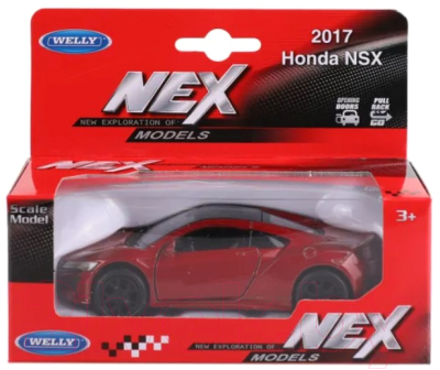 Масштабная модель автомобиля Welly Honda NSX / 43725W
