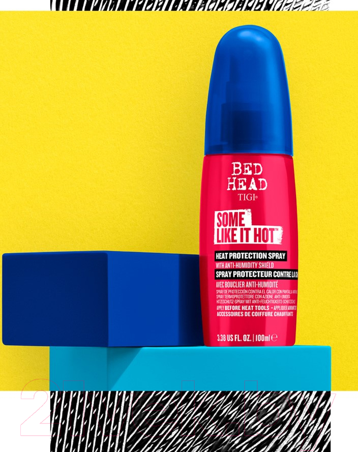 Спрей для волос Tigi Bed Head Some Like It Hot Heat Protect Spray Термозащитный