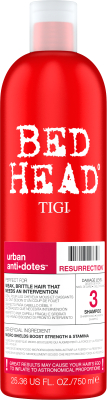 Шампунь для волос Tigi Bed Head Urban Anti+dotes Resurrection восстанавливающий (750мл)