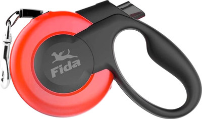 Поводок-рулетка Fida Mars Mini A XS лента 3м / 203290 (красный) - 