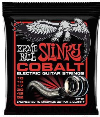 Струны для электрогитары Ernie Ball 2715 Cobalt Skinny Top Heavy Bottom