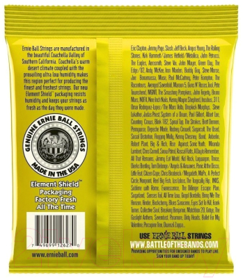 Струны для электрогитары Ernie Ball 2627 Nickel Beefy Slinky 11-54