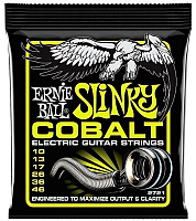 Струны для электрогитары Ernie Ball 2721 Cobalt REG Slinky 10-46 - 