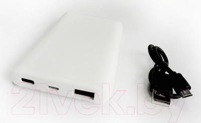 Портативное зарядное устройство Miru LP-1036A (белый)