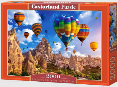 Пазл Castorland Цветные воздушные шары. Каппадокия / C-200900 (2000эл)