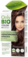 Крем-краска для волос Fito Косметик Only Bio Color Кератиновая 4.0 (50мл, роскошный каштан) - 