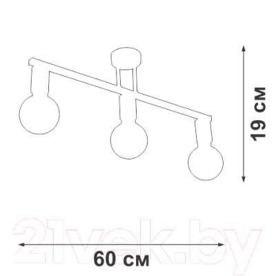 Люстра Vitaluce V4232-1/3PL