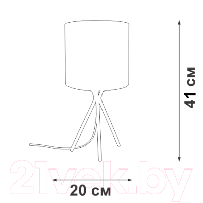 Прикроватная лампа Vitaluce V29570-1/1L