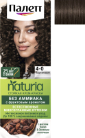 Крем-краска для волос Palette Naturia тон 4-0 (50мл) - 