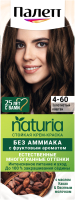 Крем-краска для волос Palette Naturia тон 4-60 (50мл) - 