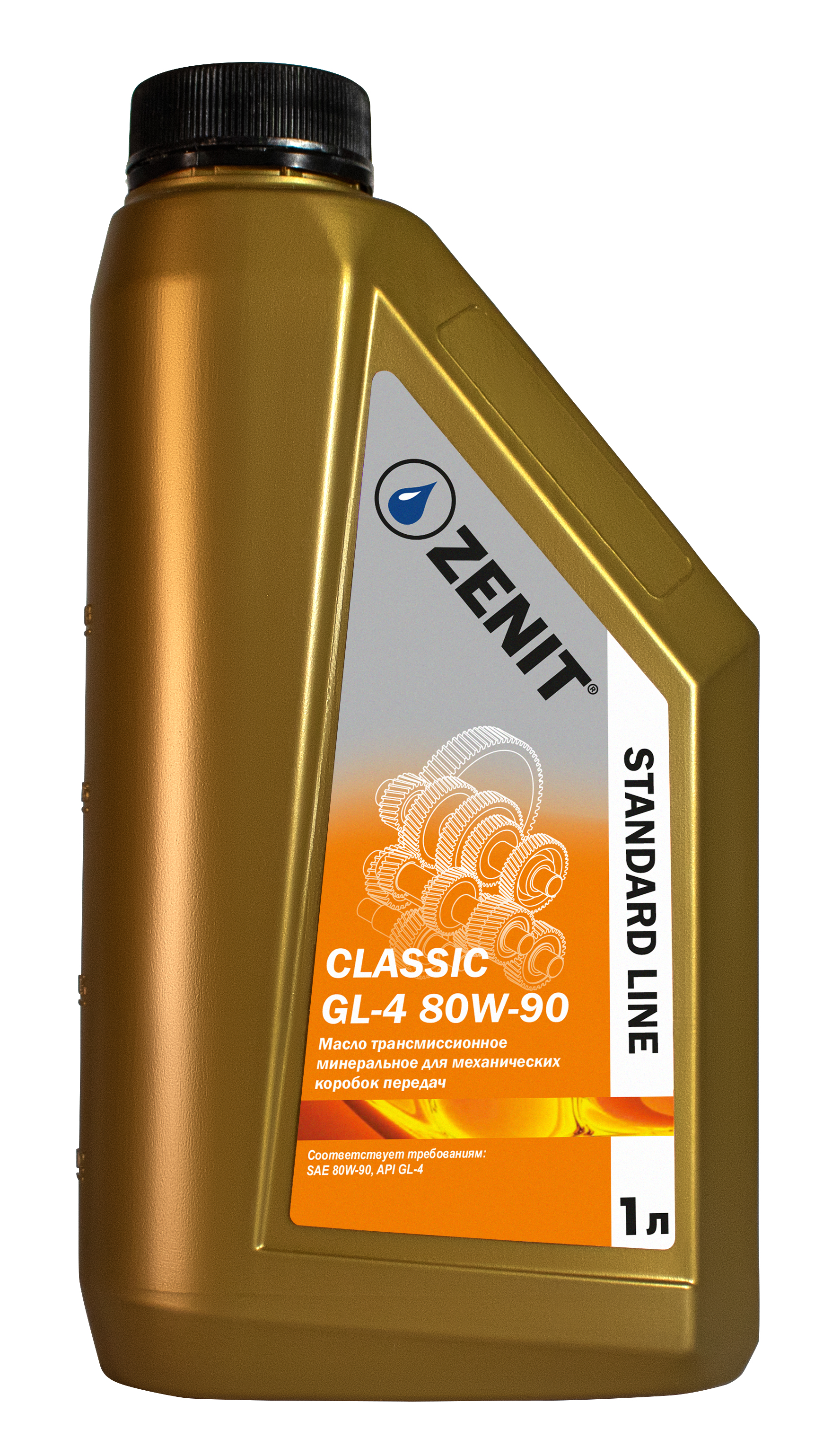 Трансмиссионное масло Zenit Premium Line Classic GL-4 80W-90/ 21050211 (1л)