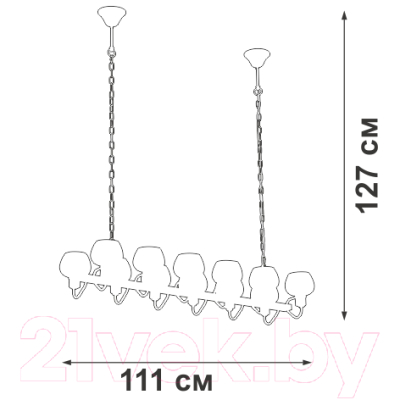 Люстра Vitaluce V4488-1/12